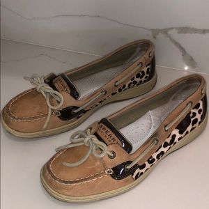 Women's Sperry Top-Sider Angelfish Leopard  Shoes